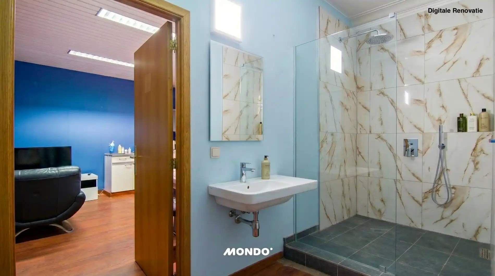 Commercieel gelegen opbrengsteigendom met handelsgelijkvloers, appartement en studio in het centrum van Willebroek! foto 23