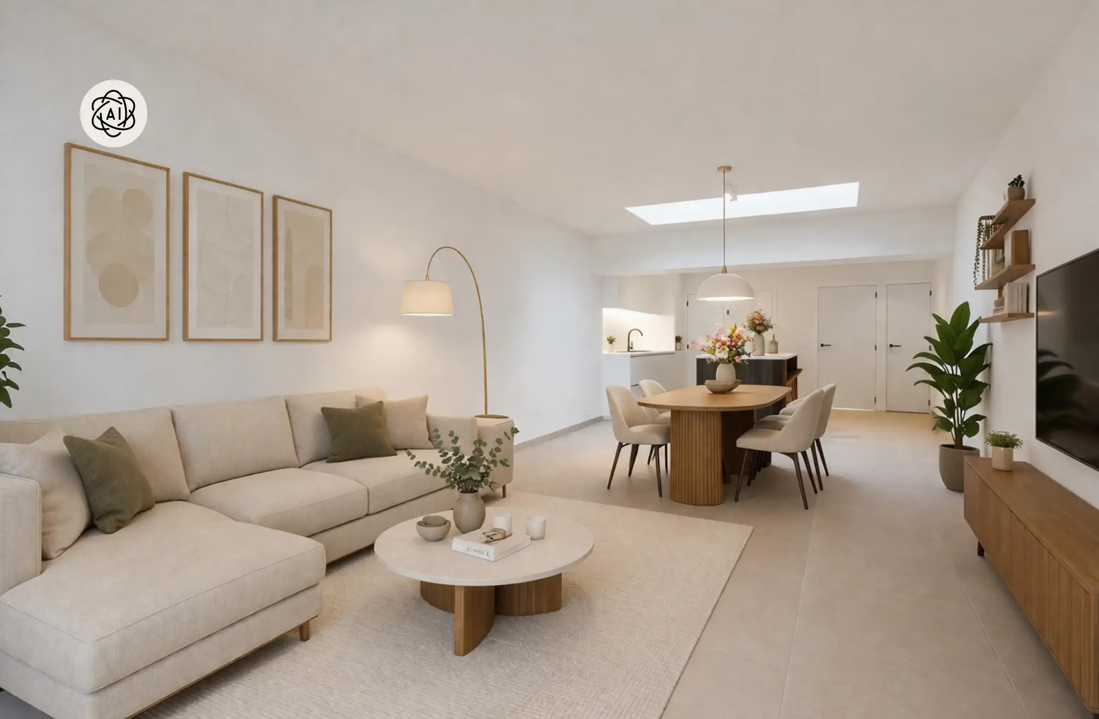 Kwalitatief gerenoveerde woning met tuin, en 3 slk.  foto 2