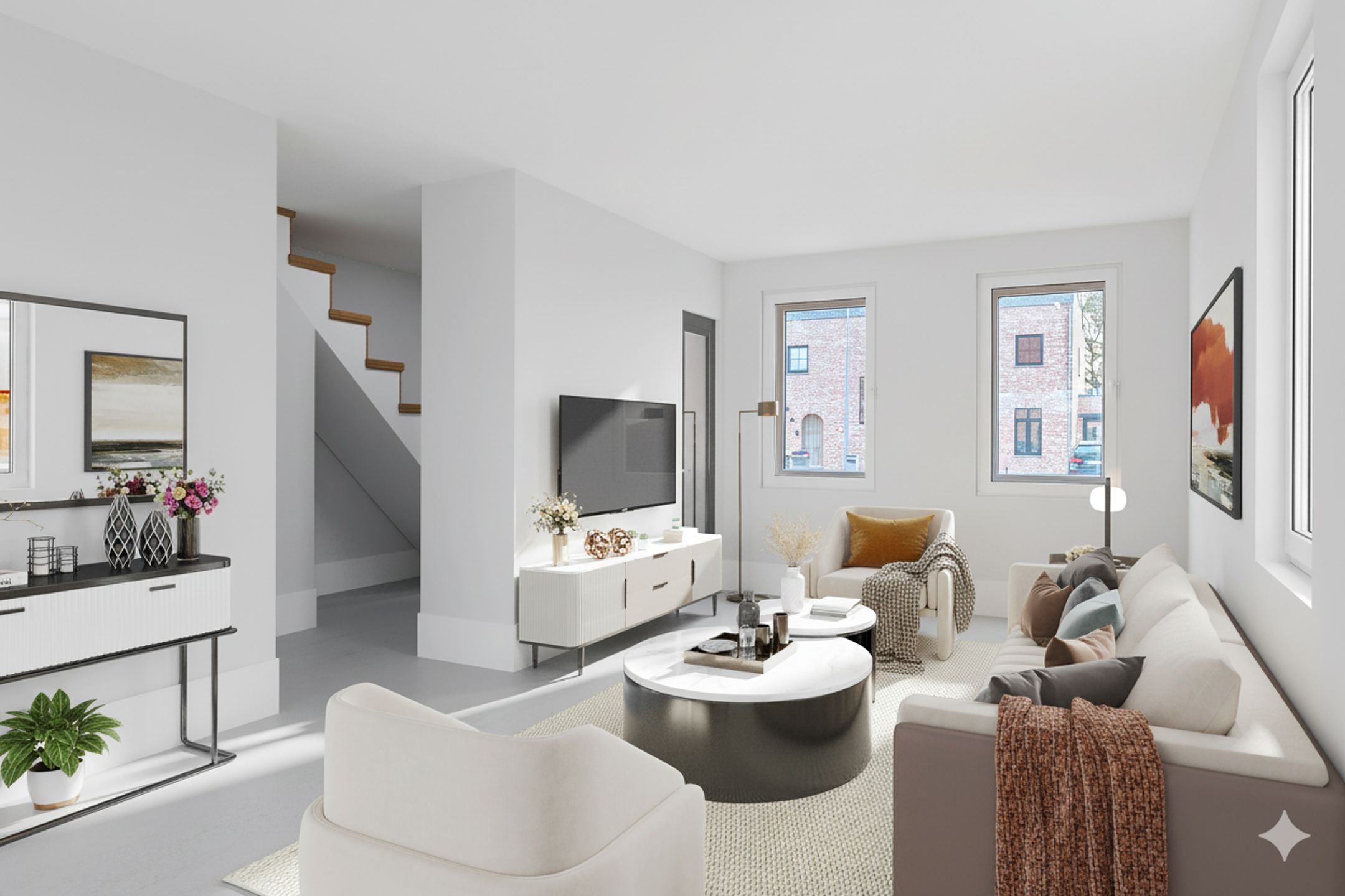 Knappe en ruime (245 m²) casco woning op gunstige ligging foto 5