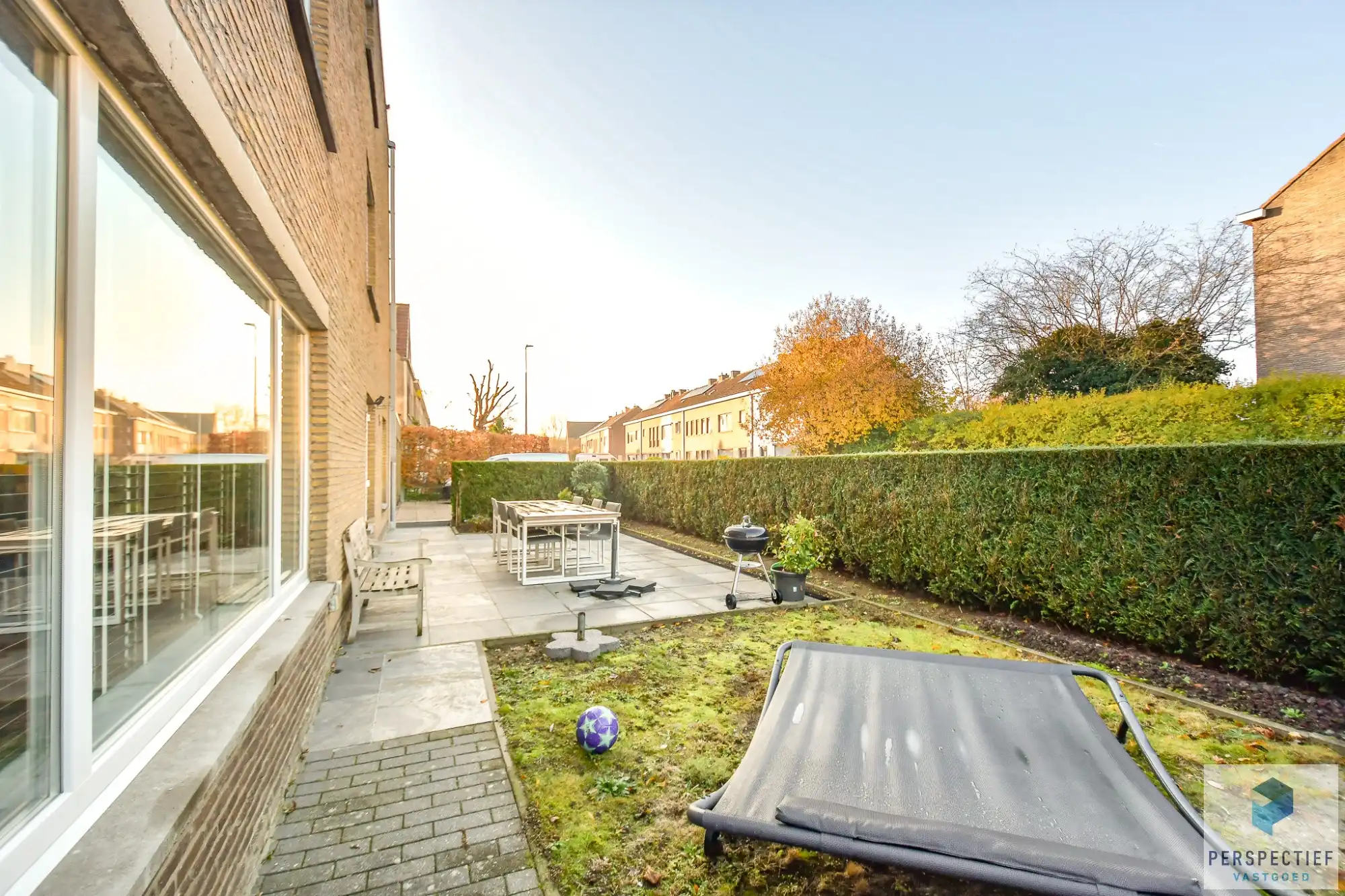 IN OPTIE - COMPROMIS IN OPMAAK | Groot gelijkvloers hoekappartement (136 m²) met 3 slaapkamers, tuin en 2 terrassen foto 4