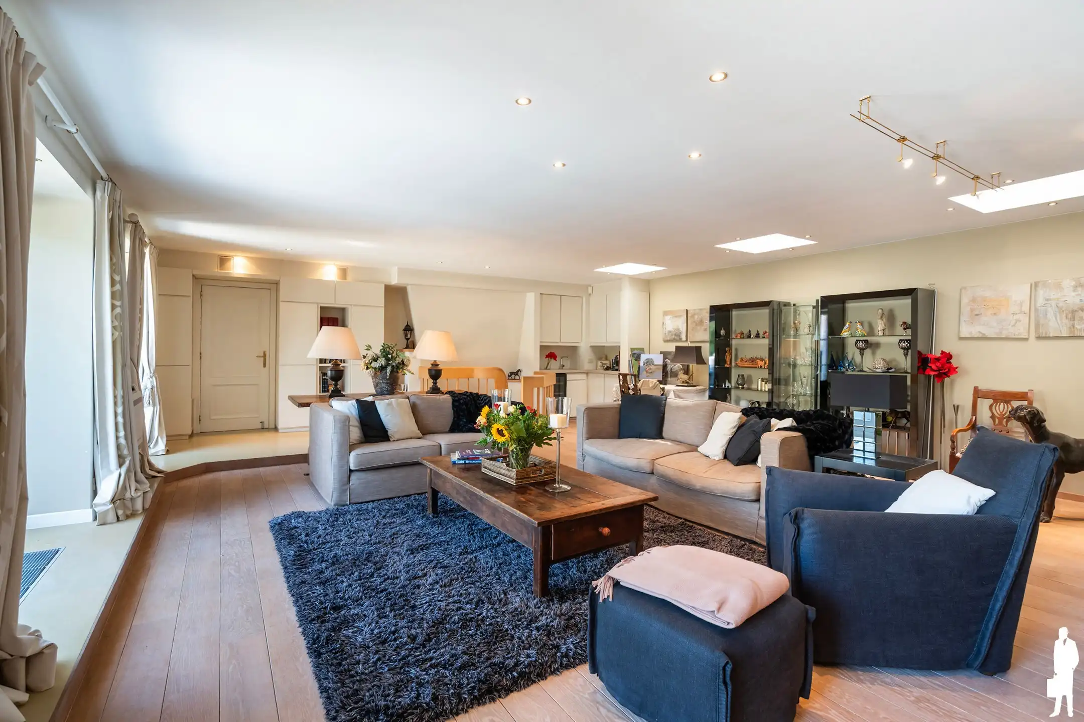 Exclusieve duplex-penthouse van ca. 213 m² in kasteel Blauwhof met 2 terrassen, lift en garagebox foto 6