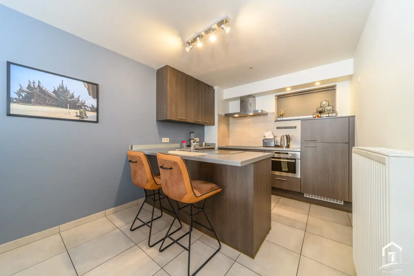Instapklaar appartement met 2 slaapkamers centrum Aalst. foto 3