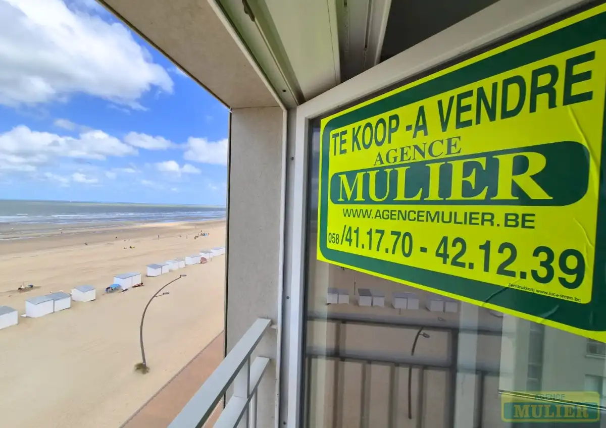 HOEKAPPARTEMENT MET PANORAMISCH ZEEZICHT TE KOOP TE DE PANNE foto 14