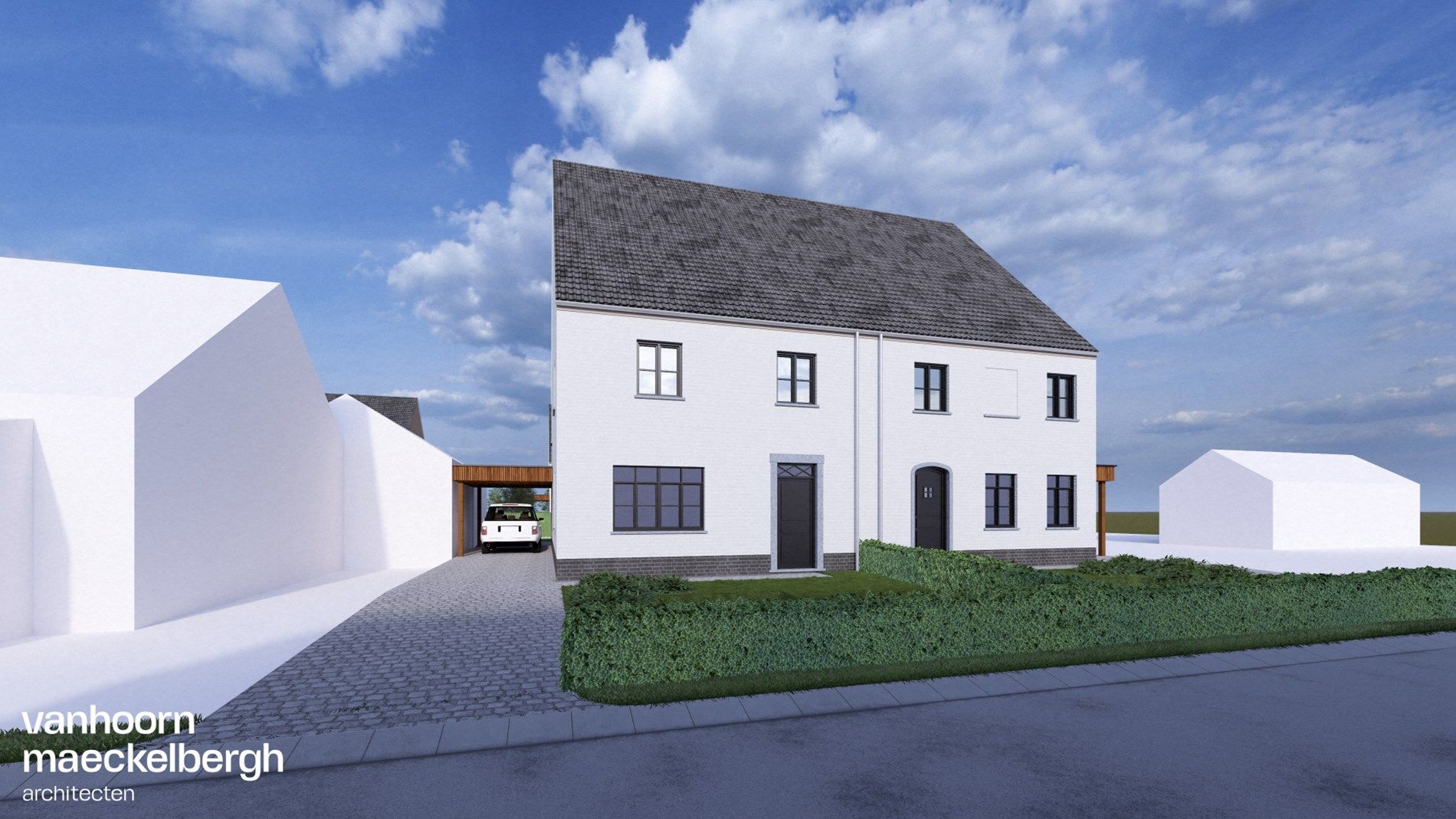 Exclusieve landelijke halfopen bebouwingen op topligging te Westende foto 4