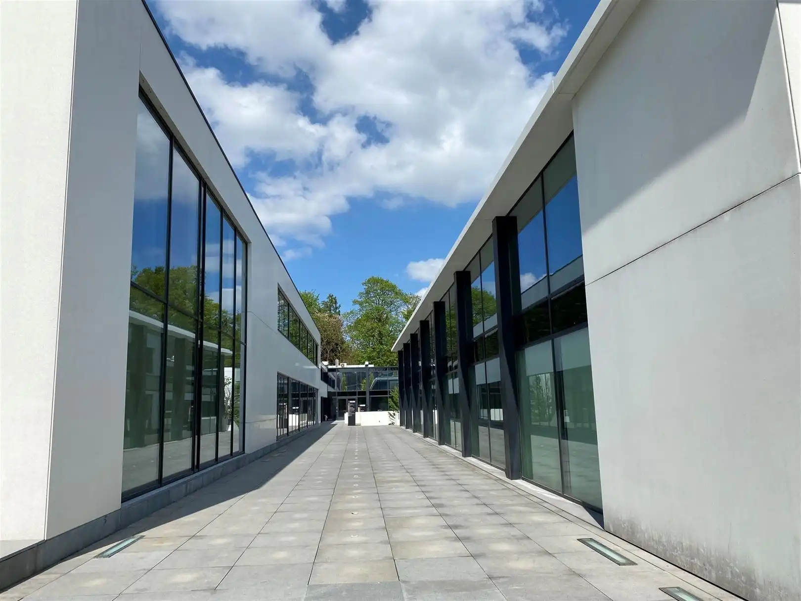 Ingericht kantoor met een overvloed aan natuurlijk lichtinval vlakbij de E40 foto {{pictureIndex}}