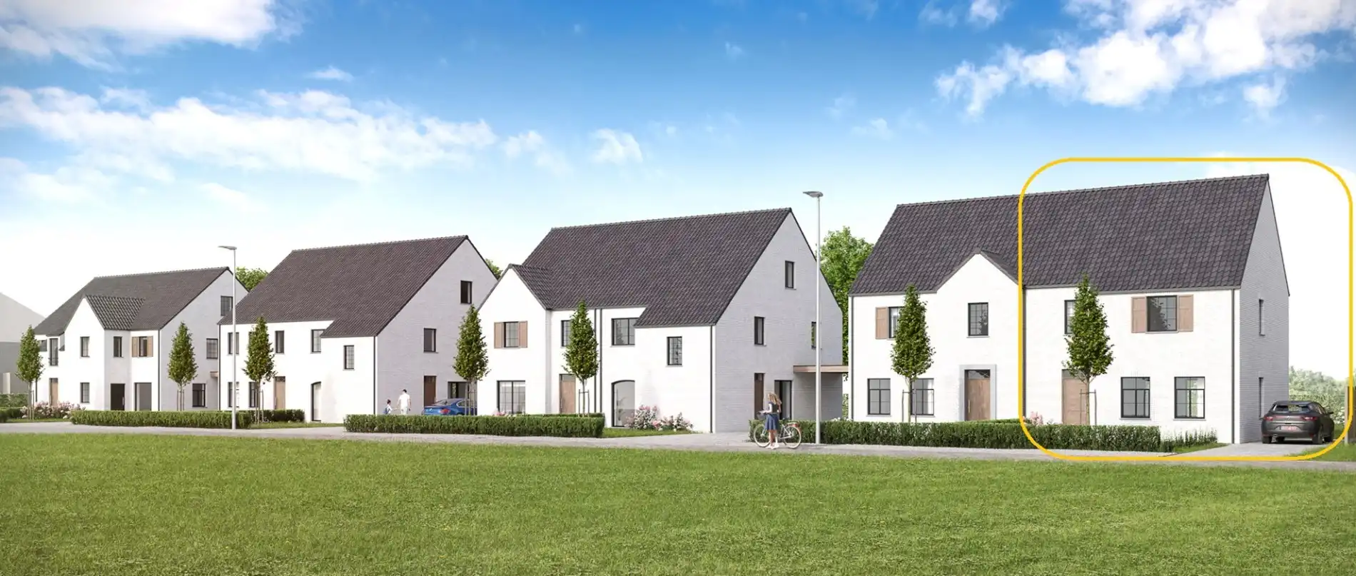 Halfvrijstaande BEN-woning in landelijke stijl op 3 a 82 ca (LOT 1) foto 2