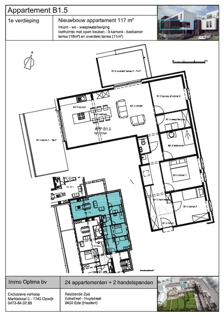 Appartement B1.5 foto 2