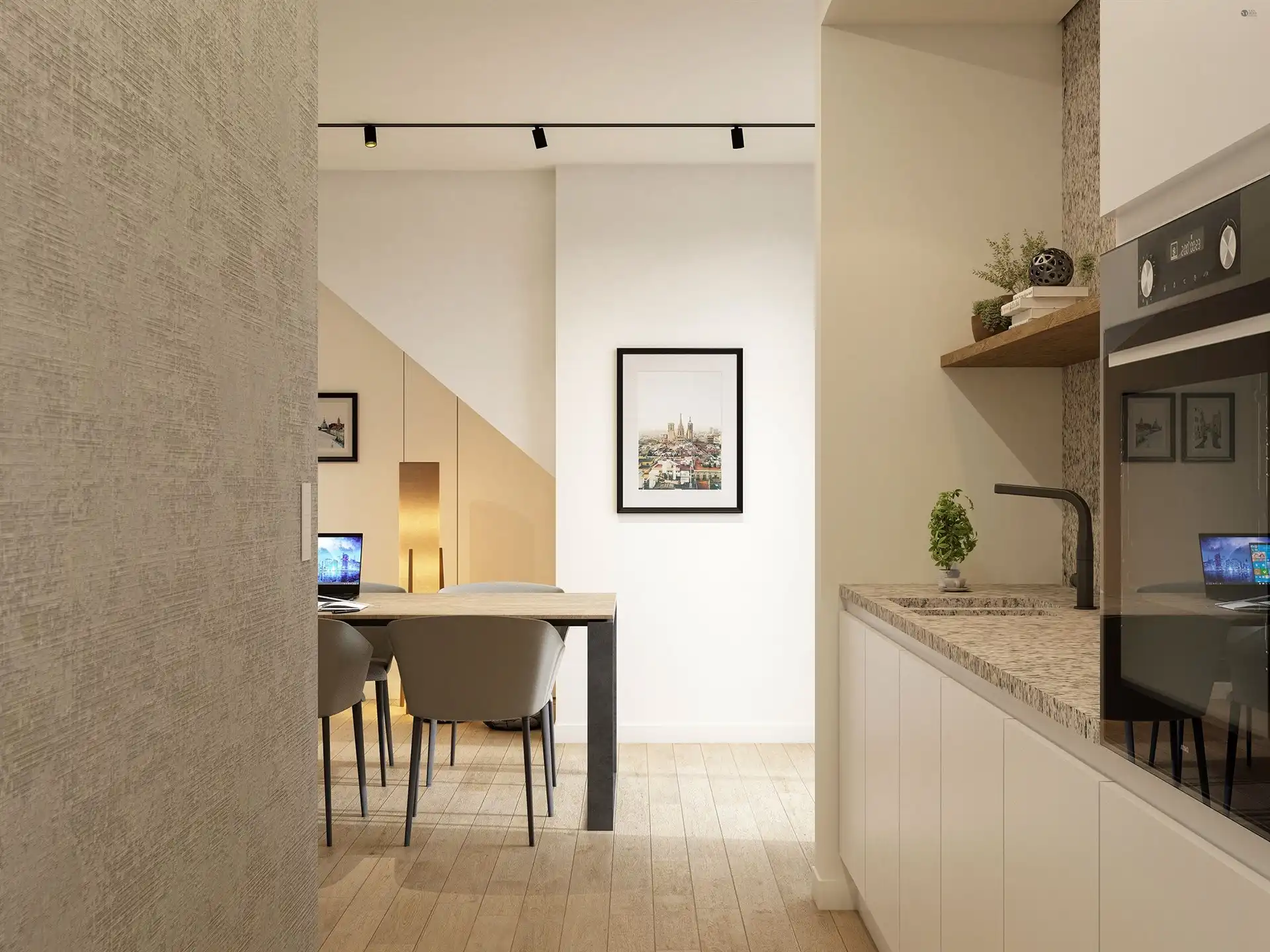 Penthouse met 2 slaapkamers foto 12