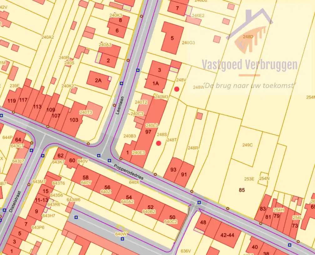 Bouwgrond voor gesloten bebouwing met grote tuin foto 8