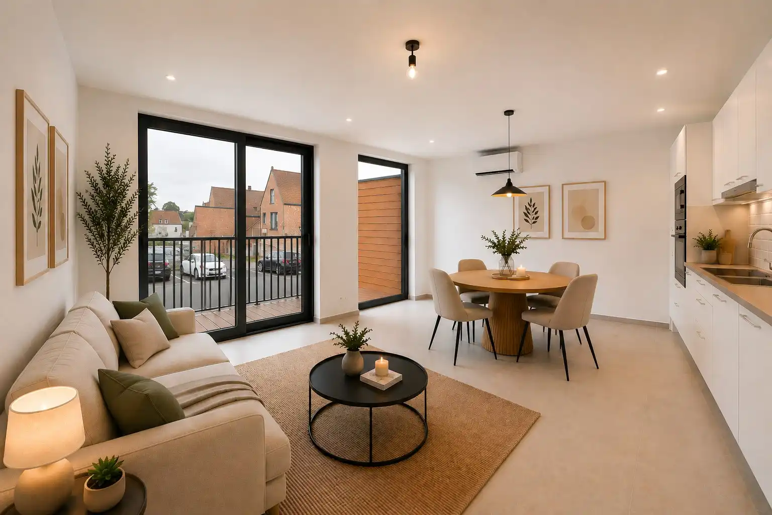 Energetisch gerenoveerd tweeslaapkamer appartement met zeer royaal terras foto 13
