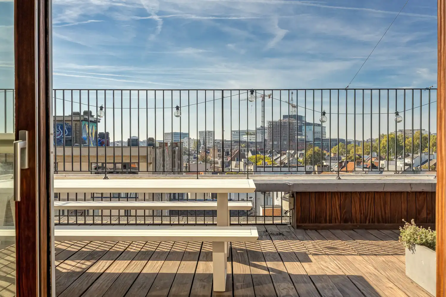 Riante duplex-penthouse met twee terrassen en zicht over heel Antwerpen foto 34