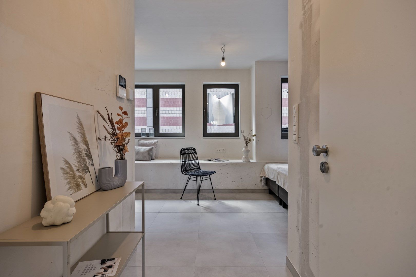 Nieuwbouw studio in hartje Leuven met kelderberging en parkeermogelijkheden! 6% BTW mogelijk! foto {{pictureIndex}}