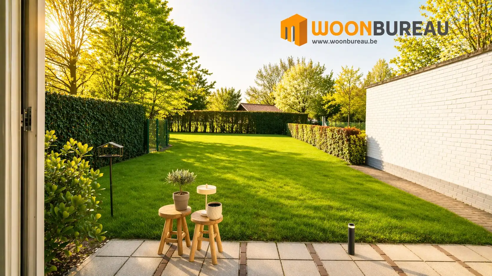 Gelijkvloers appartement met tuin en garagebox foto 7