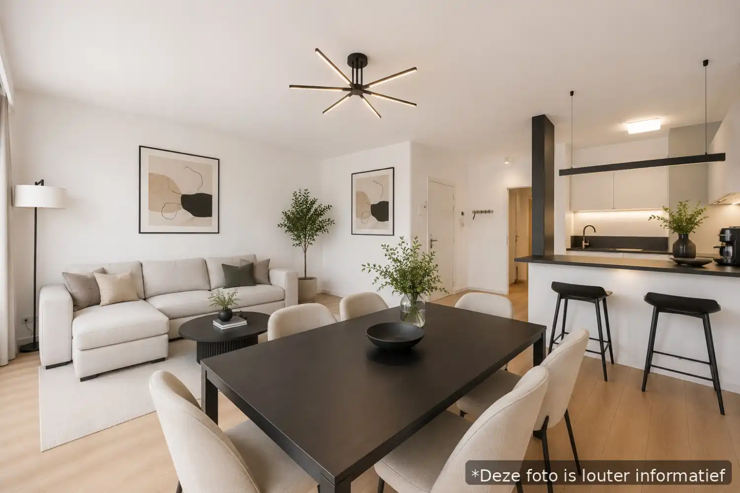Instapklaar 2 slaapkamer-appartement met zijdelings zeezicht foto 5