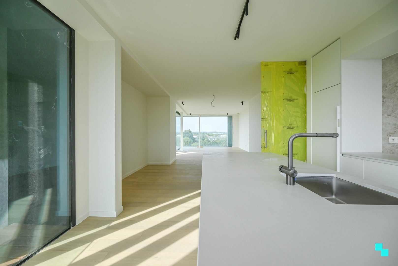 Stijlvol appartement met dubbel terras aan kasteel Blauwhuis foto 9