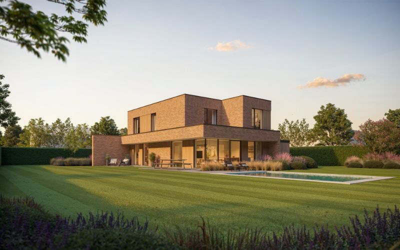 Rustig gelegen nieuwbouwvilla met 4 slaapkamers te koop foto 4