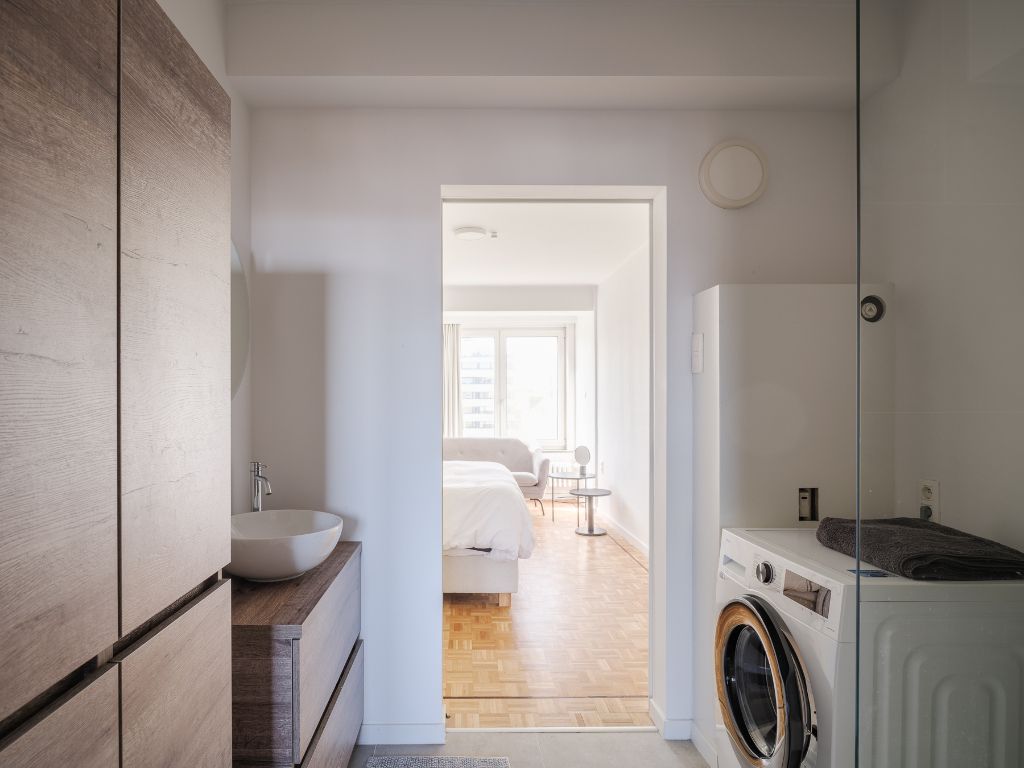 Kwalitatief hoekappartement (BVO 118 m²) met terras en een weids zicht over het Zuidpark en de torens van Gent. foto 16