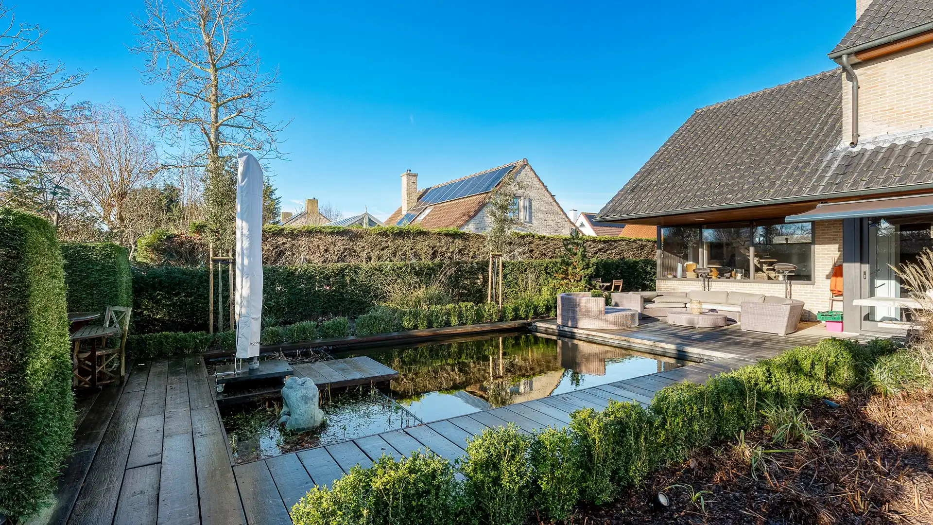 Alleenstaande villa rustig gelegen vlakbij Knokke Centrum foto 15