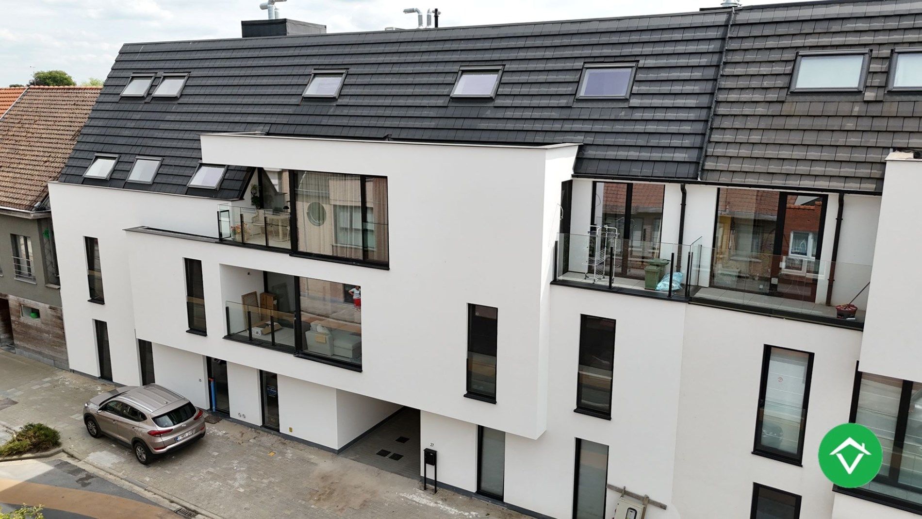 Uniek nieuwbouw appartement met 2 slaapkamers en veel zonlicht te Eernegem foto 19