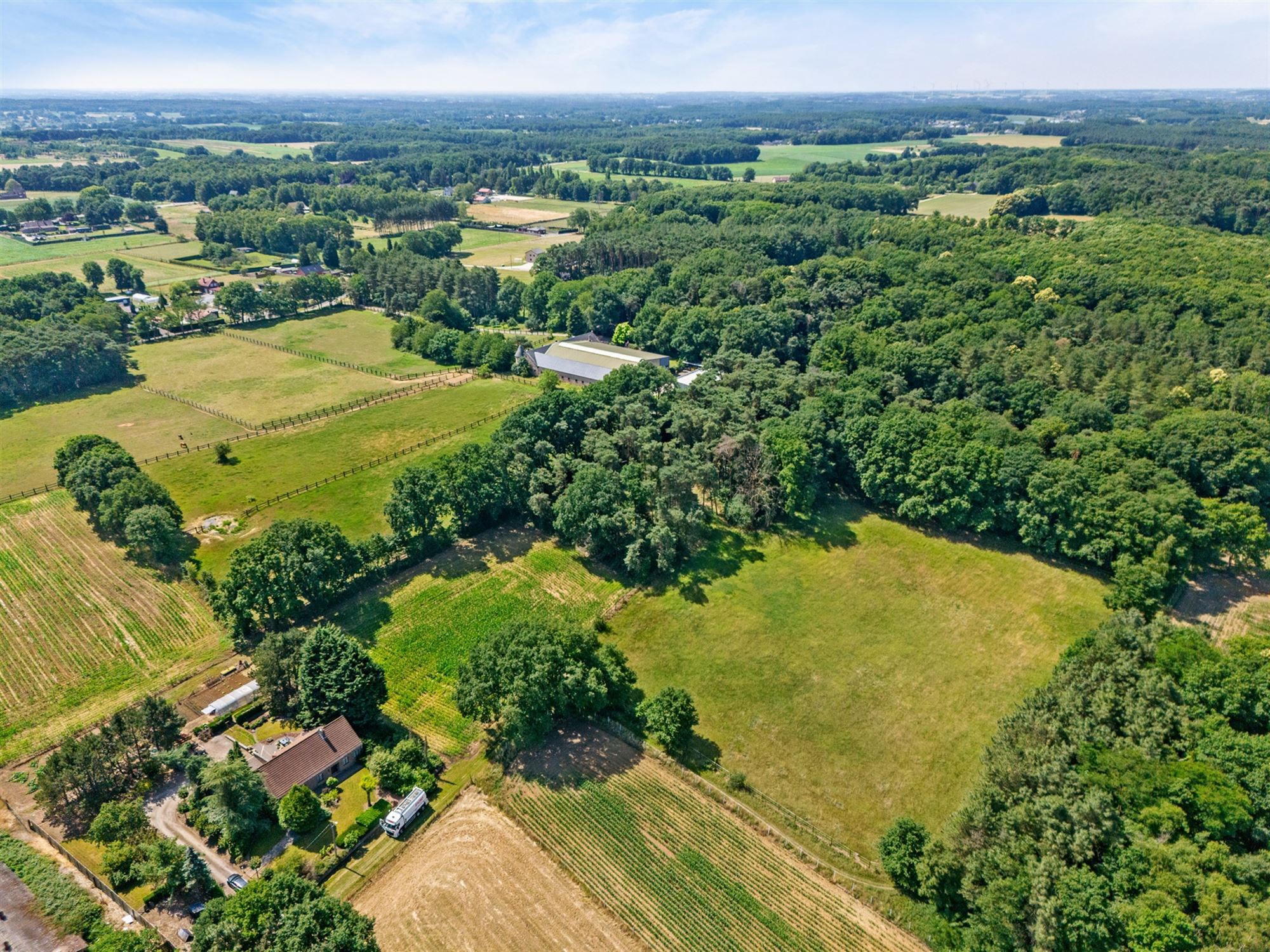 UNIEKE EIGENDOM MET 24 PAARDENSTALLEN EN BINNENPISTE OP CA 10 HECTARE TE PAAL-BERINGEN foto 48