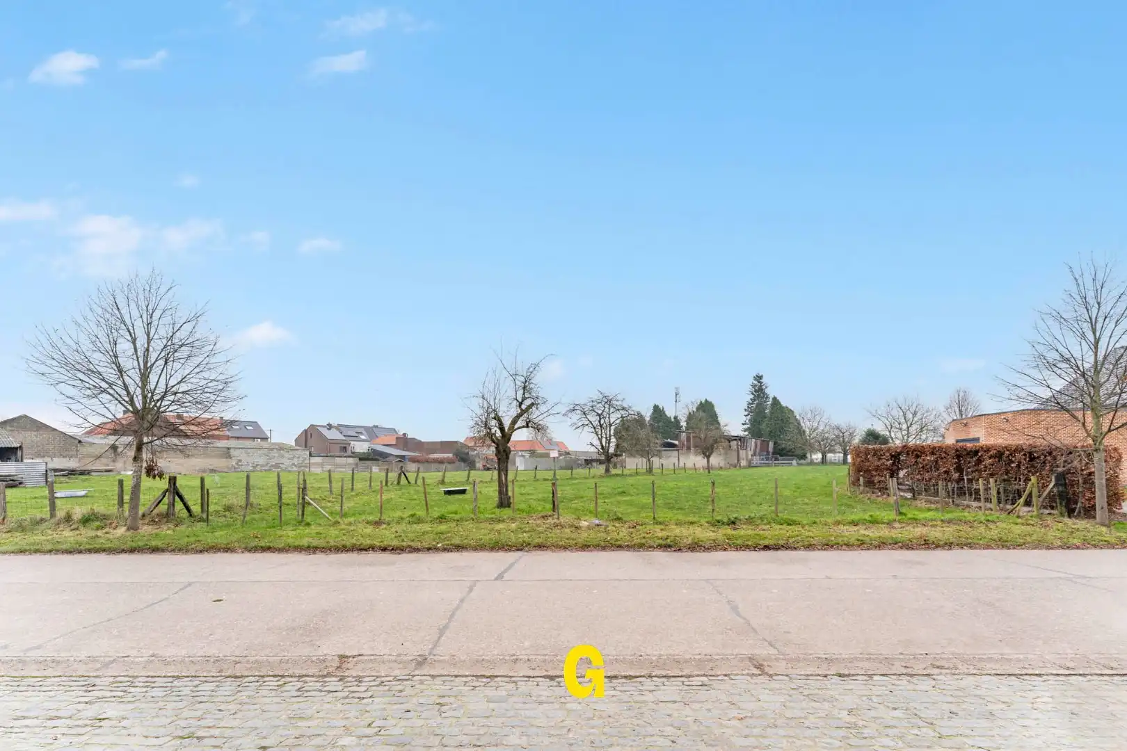 Ruim bouwperceel voor halfopen bebouwing op 9a 96ca te Mopertingen, grenzend aan agrarische zone foto 8