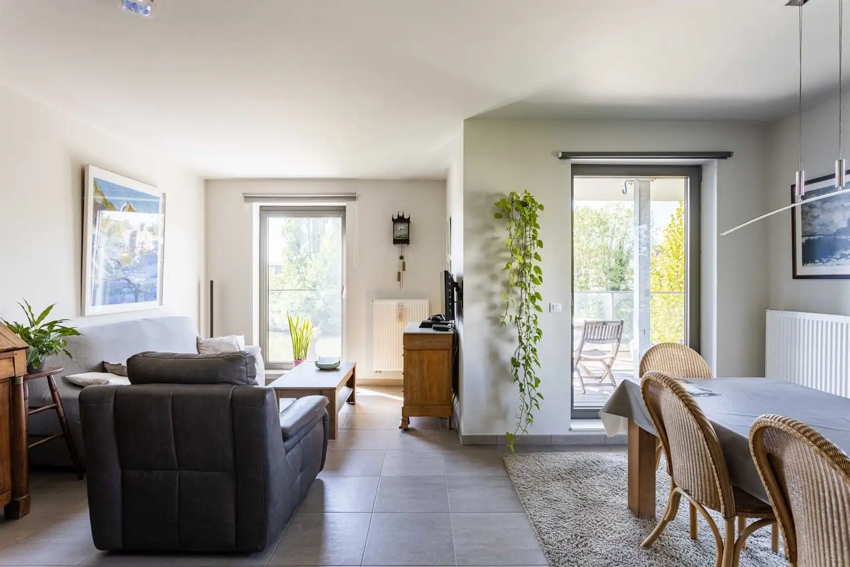 Hoekappartement met Leiezicht nabij centrum Deinze foto 3