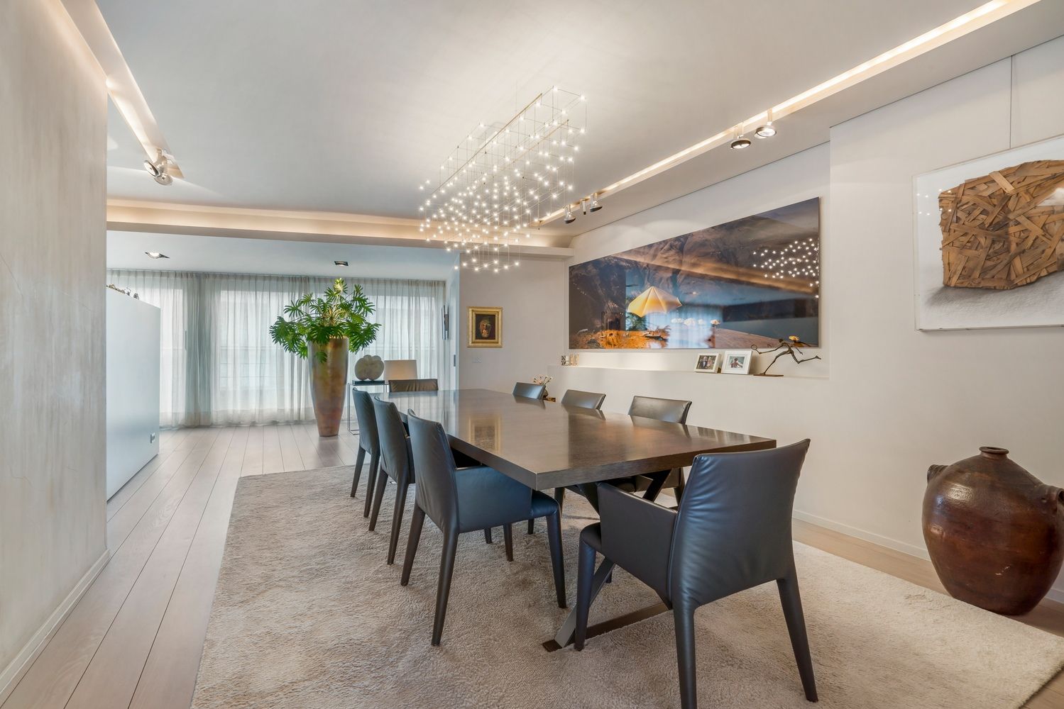 Vennootschap met in zijn actief een uitzonderlijke luxueuze duplex met een gevelbreedte van bijna 10m en een prachtig open zicht op de villa's te Zoute in Knokk foto 9