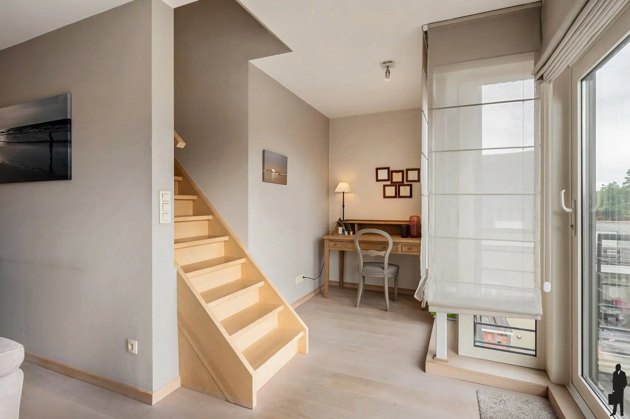 Duplex met 2 slpks en 2 terrassen gelegen in centrum Lier foto 8
