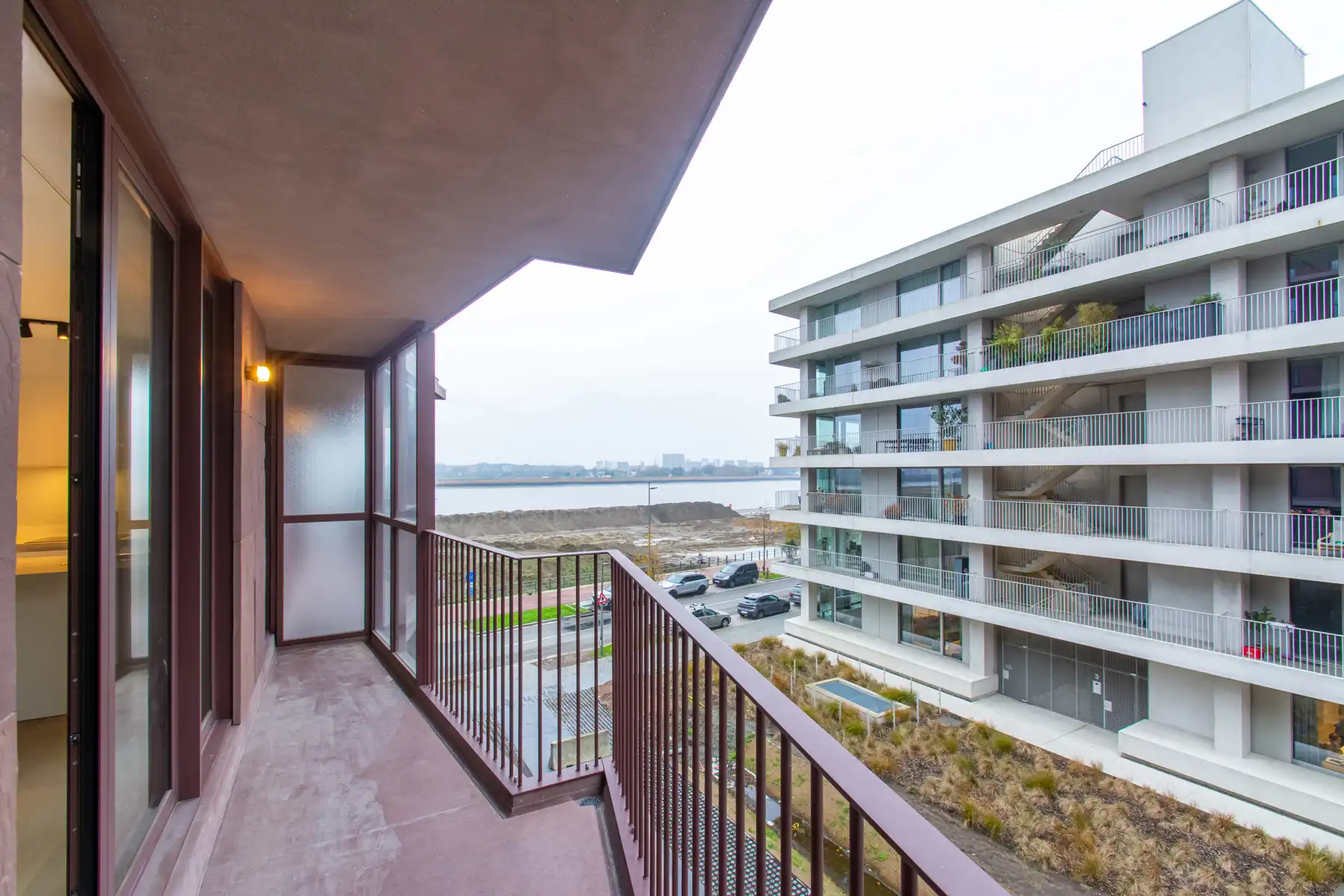 1-slpk app. met prachtig TERRAS en zicht op Schelde foto 4