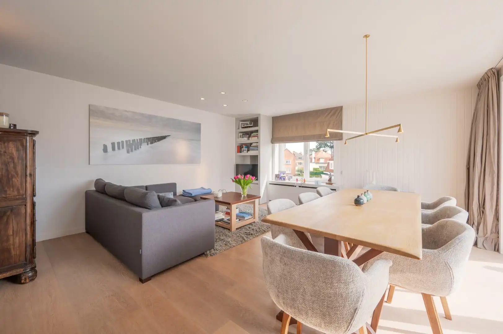 Ruim en comfortabel 3-slaapkamerappartement, gelegen op een uitzonderlijk rustige locatie in Duinbergen foto 5