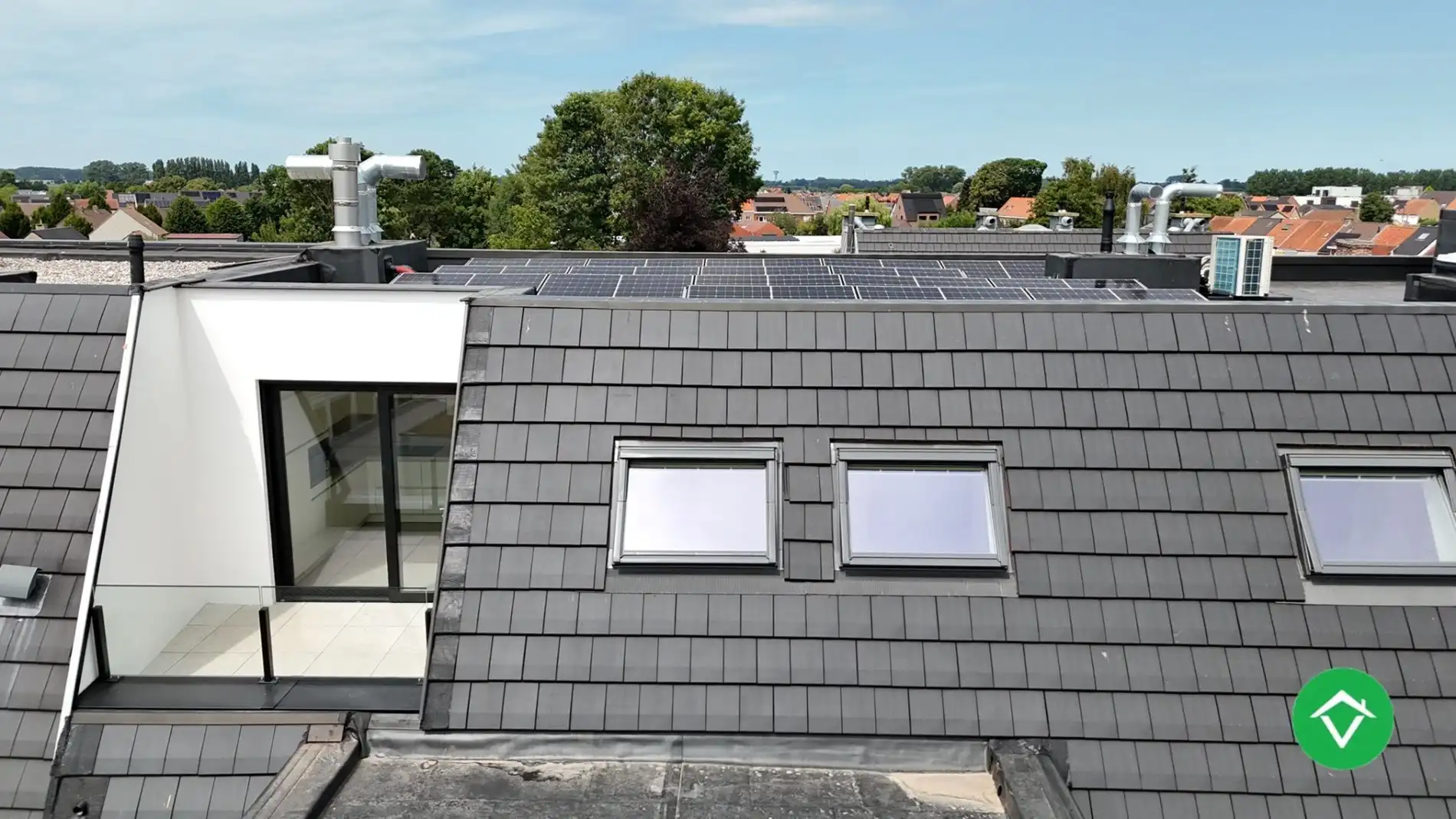 Uniek nieuwbouw appartement met 2 slaapkamers en veel zonlicht te Eernegem foto 29