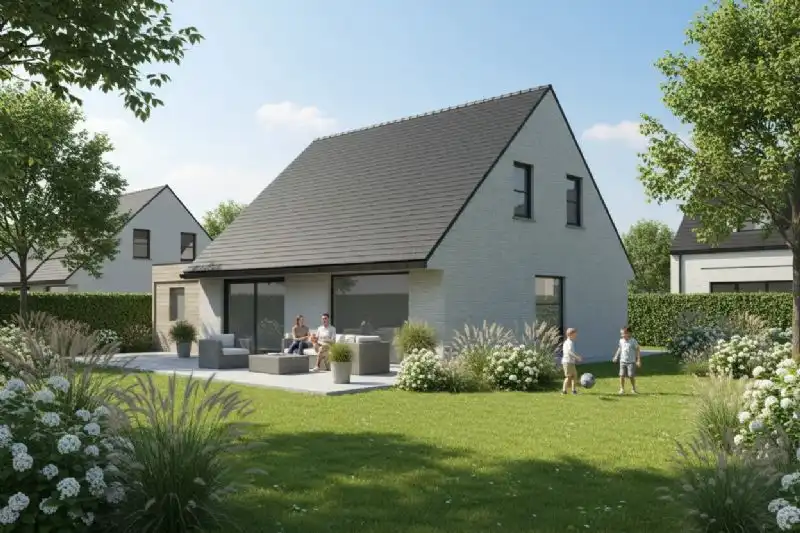 Nieuw te bouwen alleenstaande woning te Woesten. foto 2