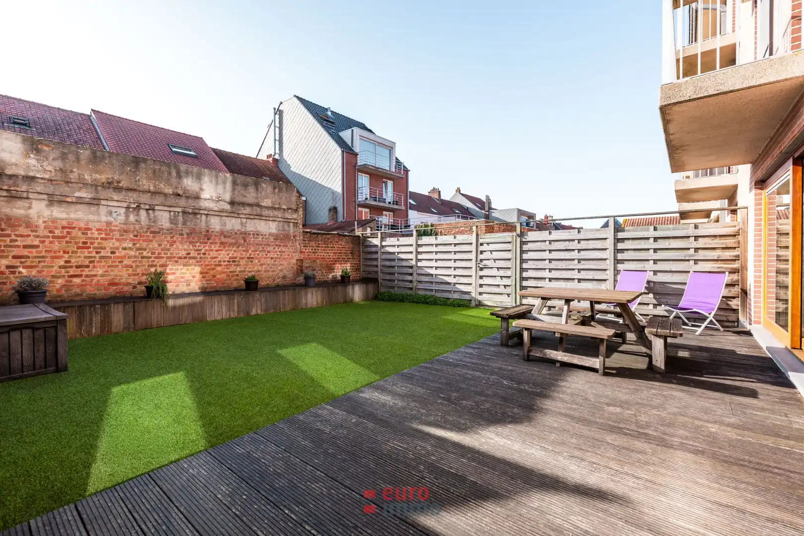 Gelijkvloers topappartement met super groot terras & tuin! foto 2