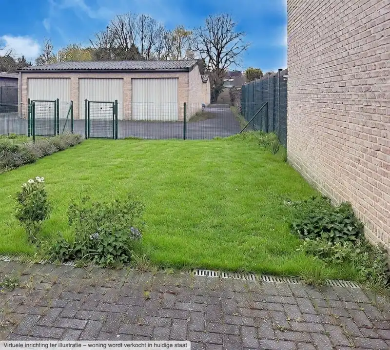 Gelijkvloers appartement met 2 slaapkamers en tuin foto 11