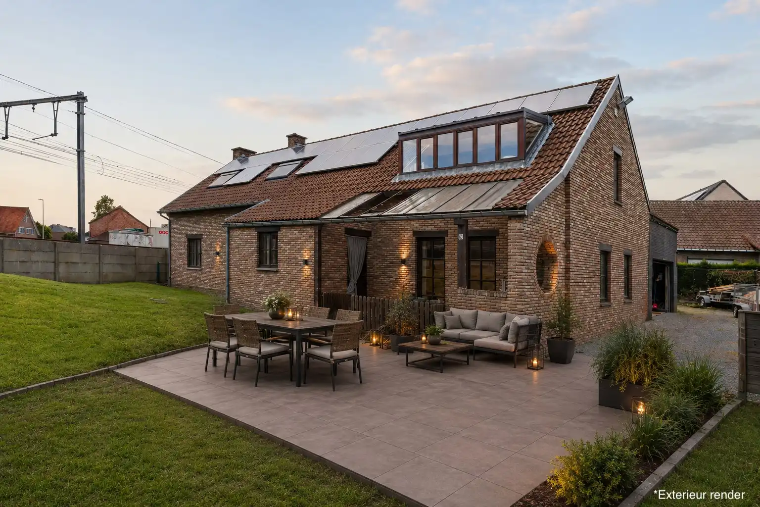 Ideale kangoeroewoning of riant landhuis op een ruim perceel te Kermt foto {{pictureIndex}}