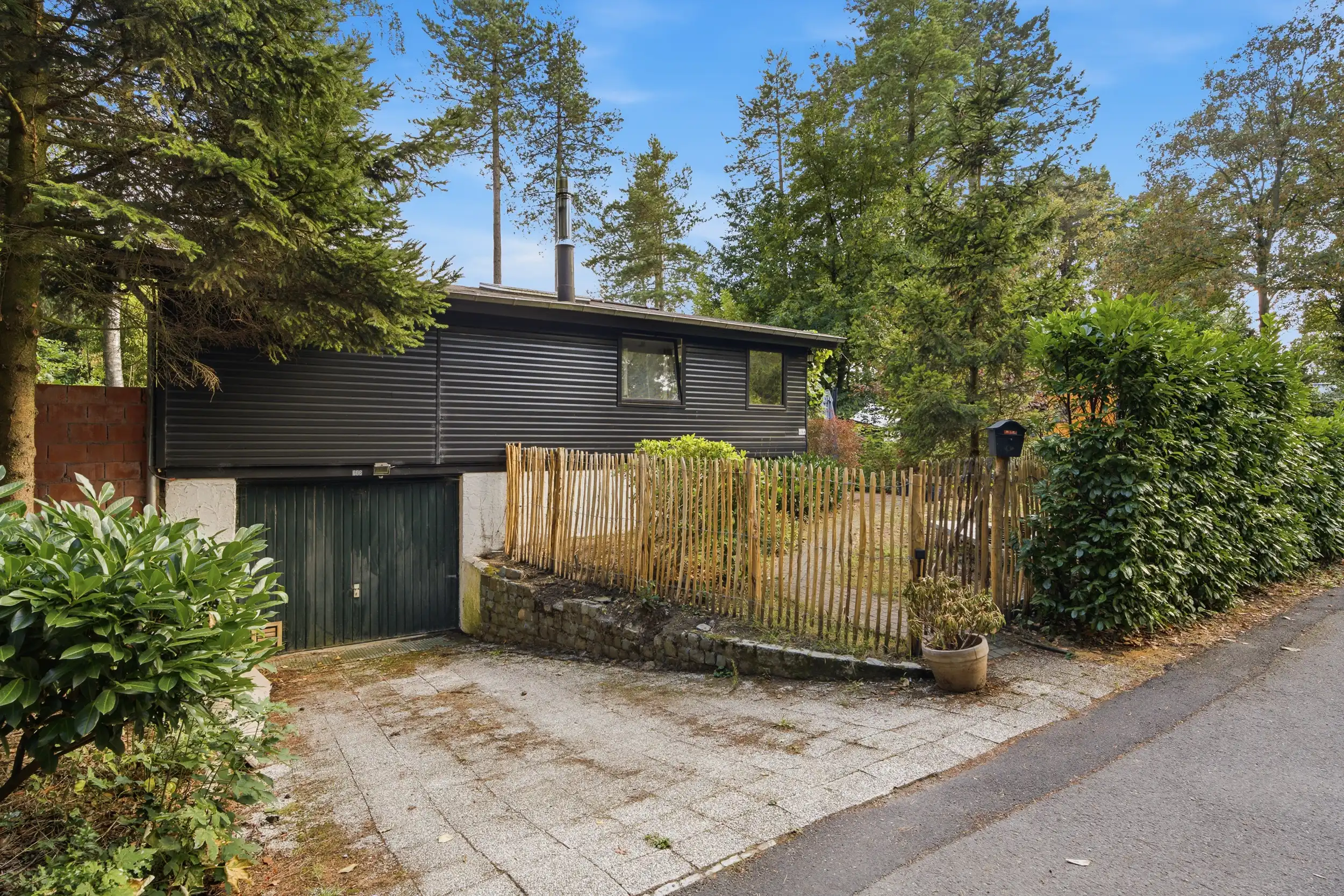 Vernieuwde chalet in het groen - domicilie mogelijk! foto 20