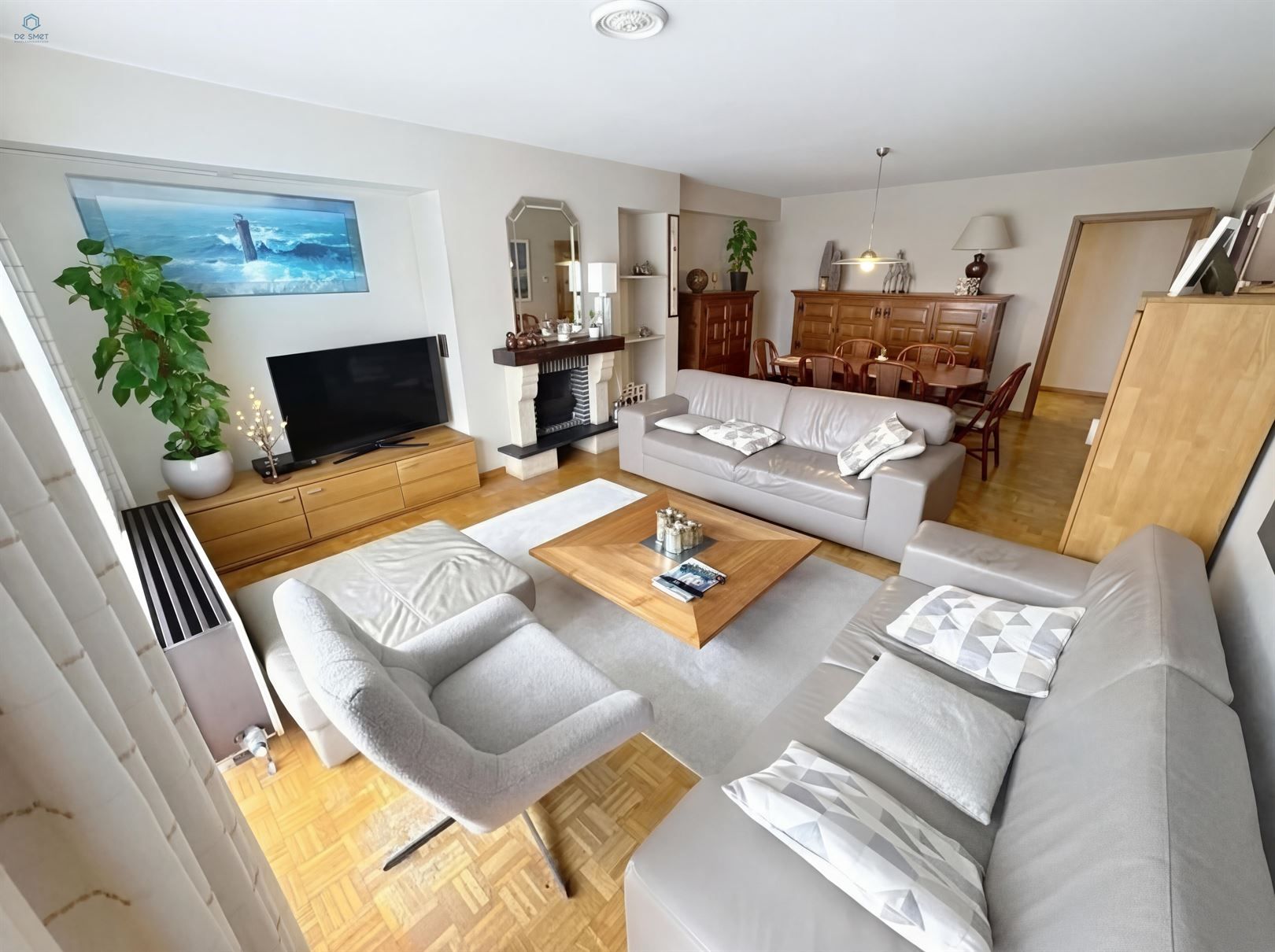 Appartement met 2 slaapkamers, terrassen en garage in het centrum van Ninove foto 2