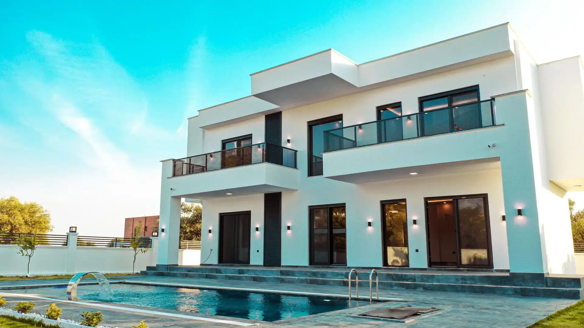 Moderne villa foto 12