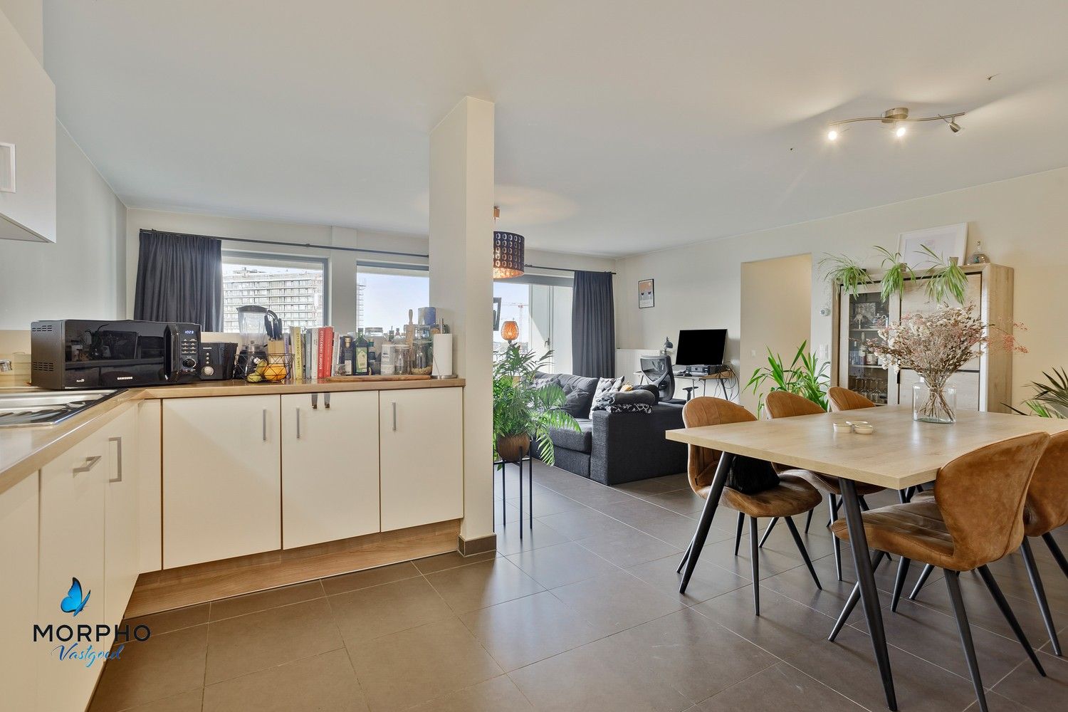 Prachtig  penthouse appartement met 2 slpks en een panoramisch stadsuitzicht op Gent te koop foto 16