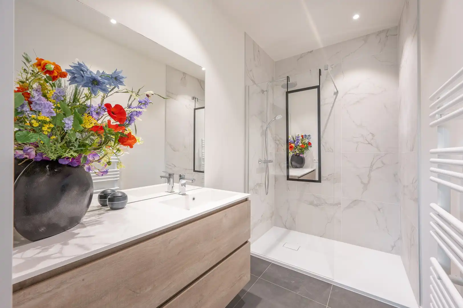 Alleenstaande moderne villa gelegen in een rustige residentiële omgeving te Knokke foto 11