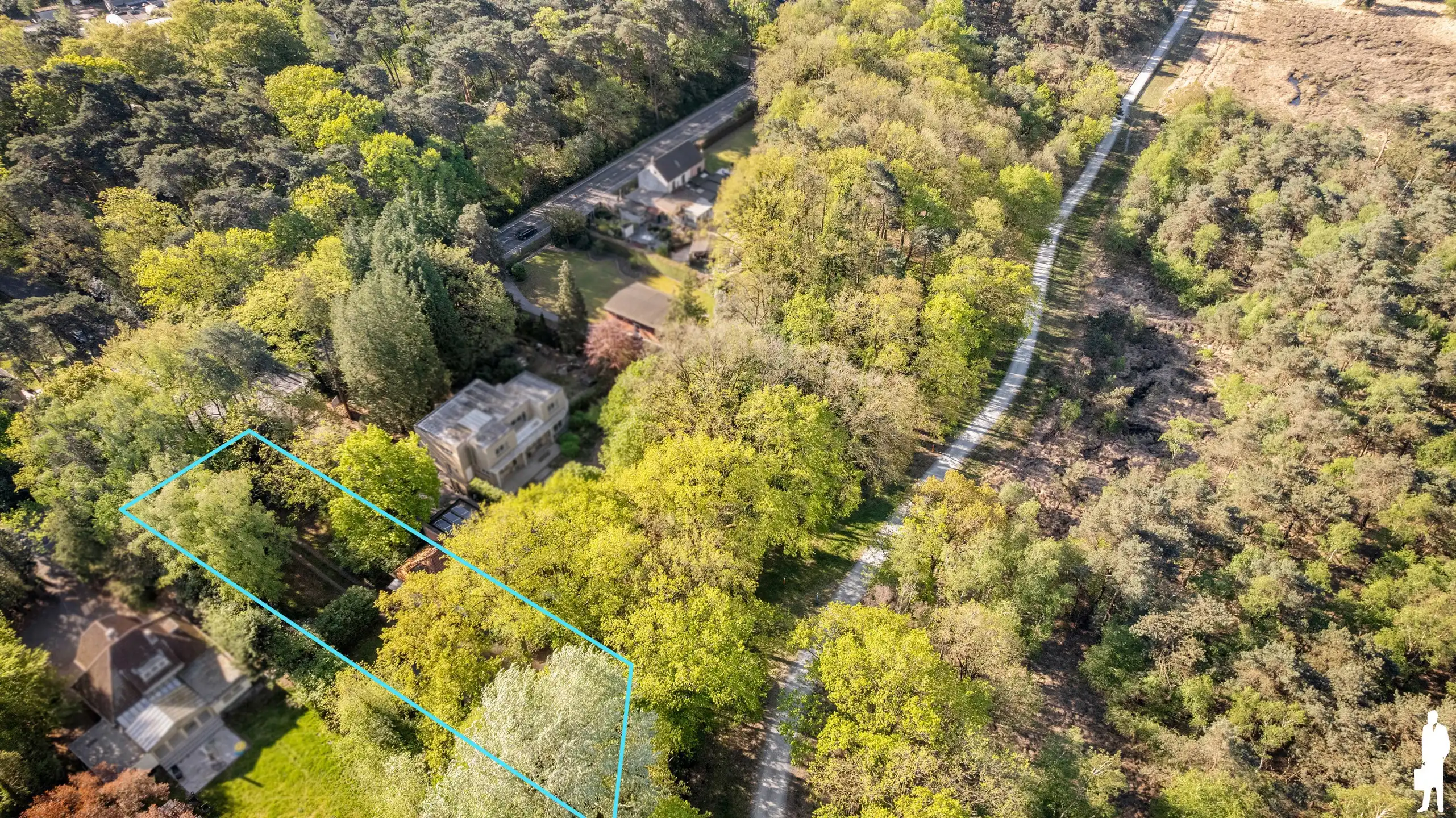 Prachtig perceel met directe ingang tot de Heide foto 29