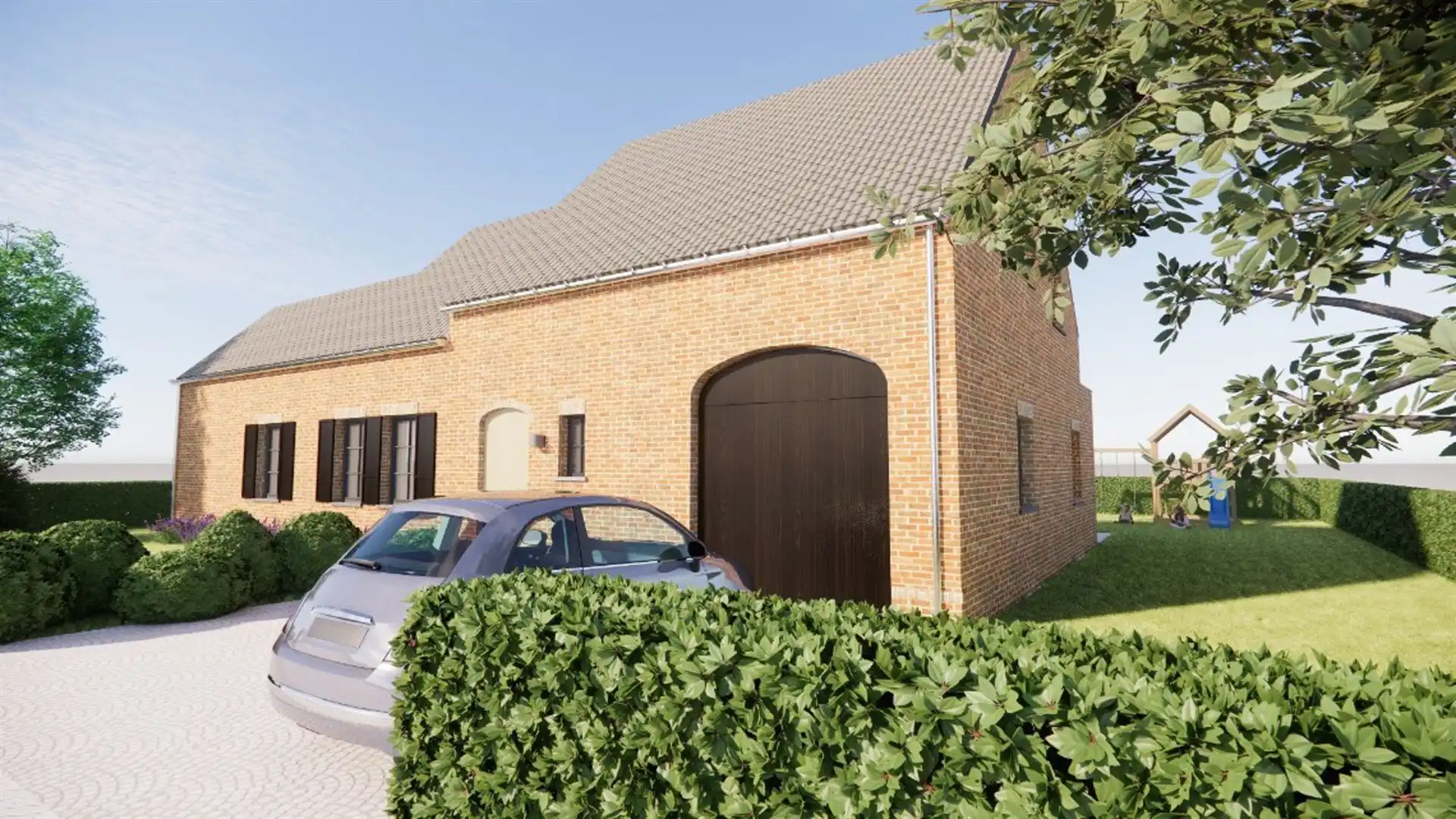 Landelijke nieuwbouwvilla langs de Steenweg in Gavere foto 8