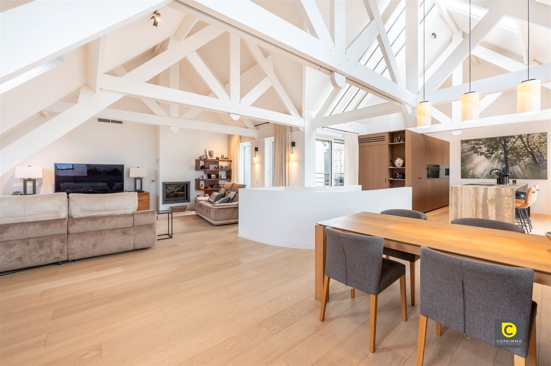 Dakappartement: 4 slk, 4 T en P foto 2