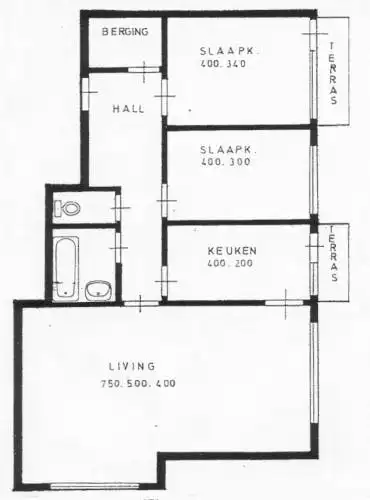 Hoekappartement met 2 slaapkamers en veel lichtinval foto 13
