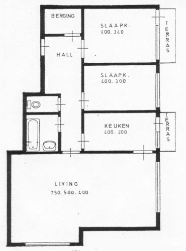 Hoekappartement met 2 slaapkamers en veel lichtinval foto 13
