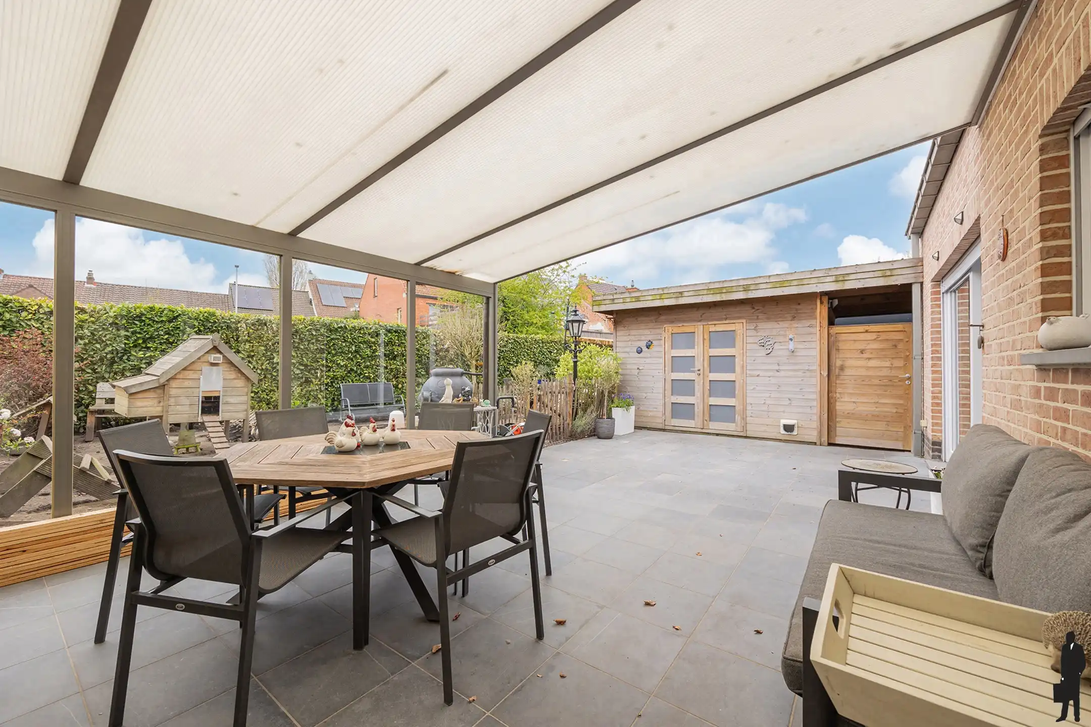 Instapklare gezinswoning met 3 slpk, tuin, garage & carport  foto 18