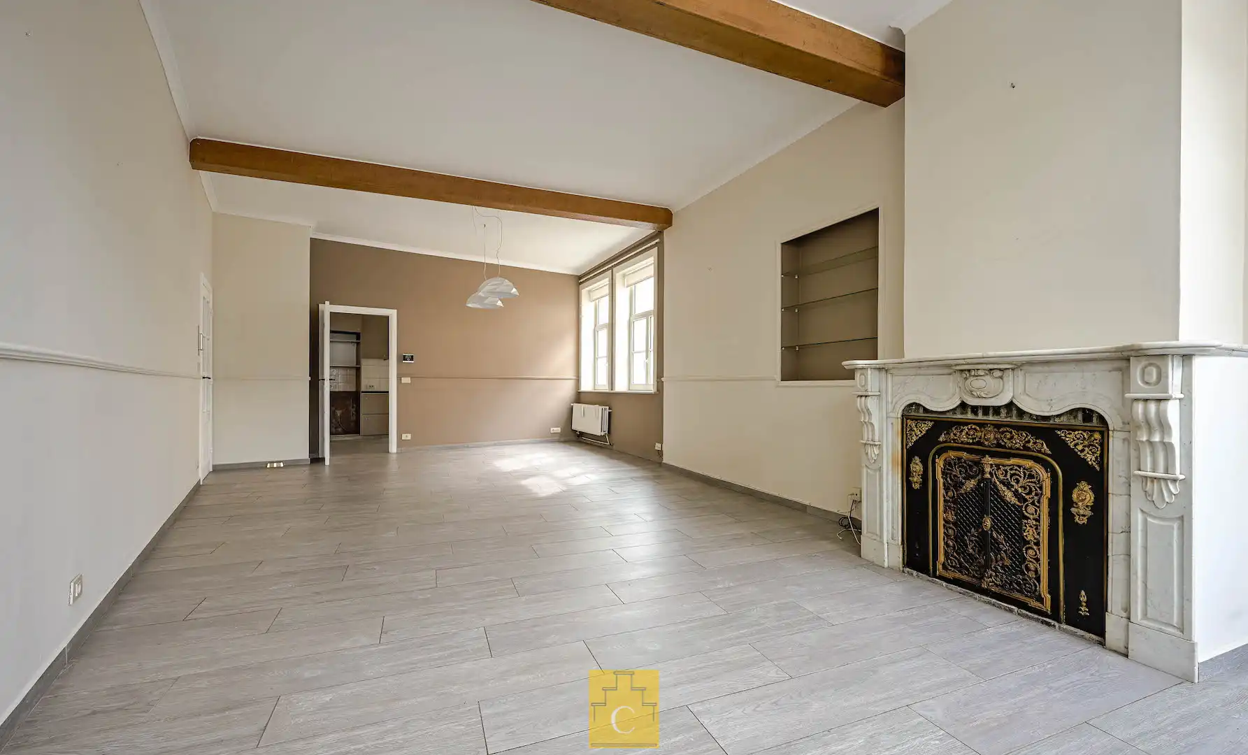 gelijkvloers appartment 118 m2 met terras 19 m2 aan één van de mooiste Brugse reien foto 11