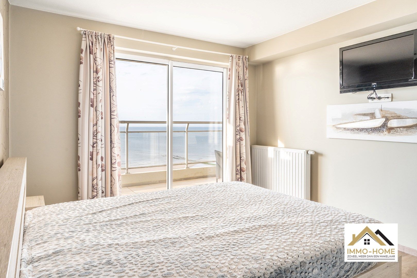 Prachtig hoekappartement met frontaal zeezicht foto 14