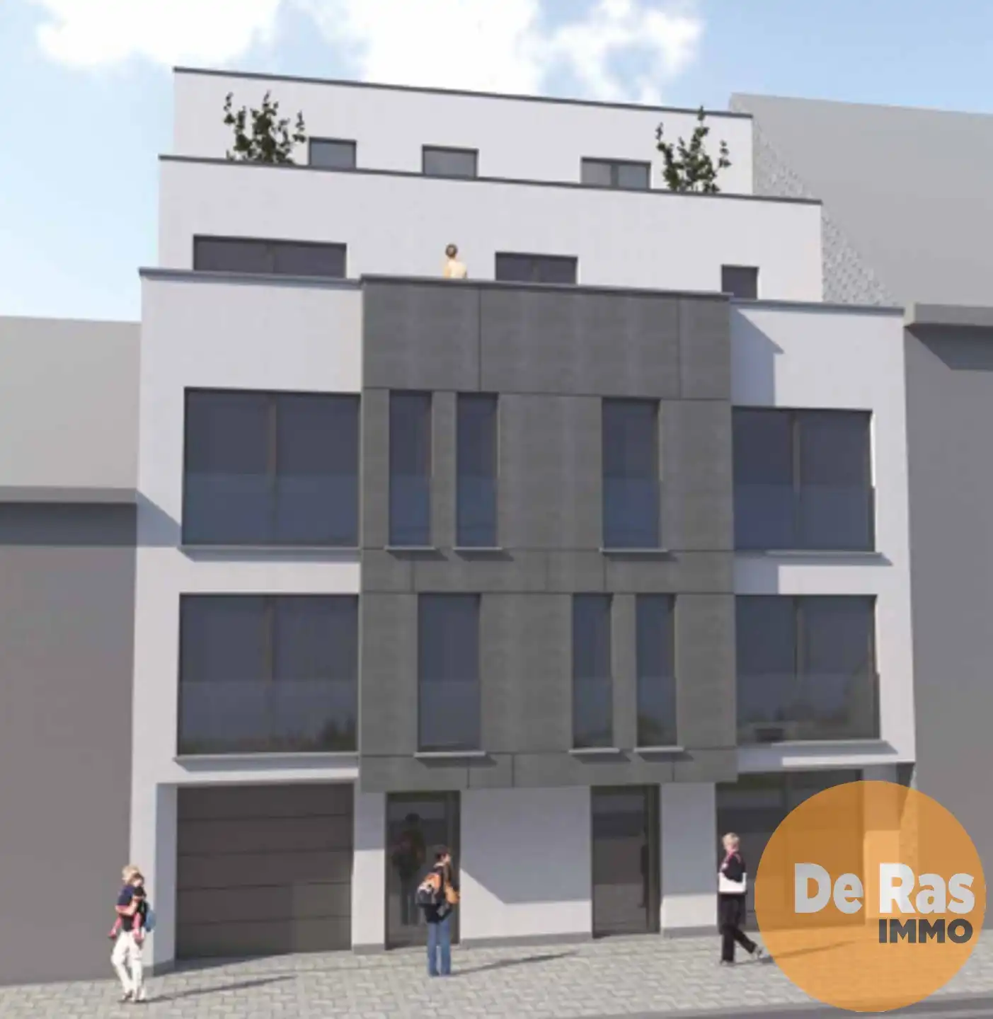 MERCHTEM – Gelijkvloers nieuwbouwkantoor van 41 m² foto {{pictureIndex}}