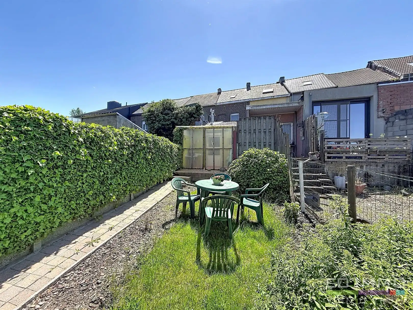 Rijwoning, verder te renoveren, tuin, opp 3a 74ca foto 3